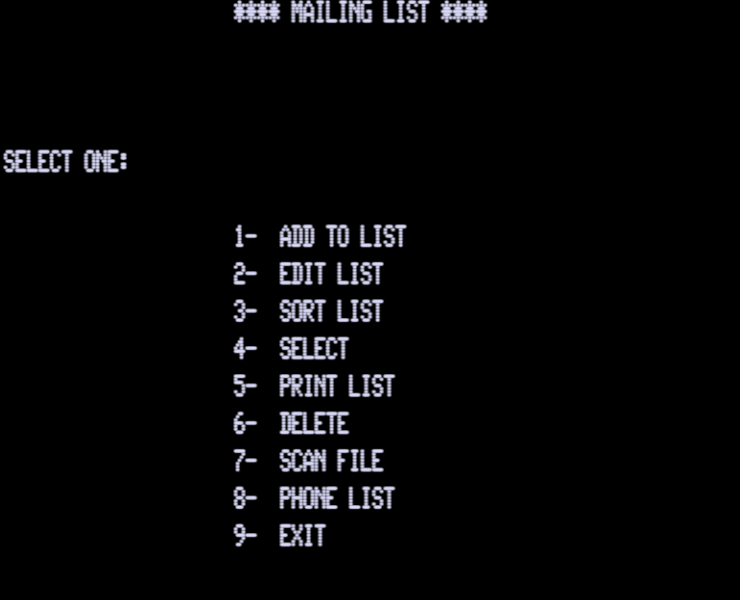 Screen shot